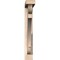 Ekena Millwork Olympic Block Smooth Bracket w/ Offset Brace, Douglas Fir, 3 1/2"W x 24"D x 24"H BKT0402X24X24OLY05SDF - alternate 2